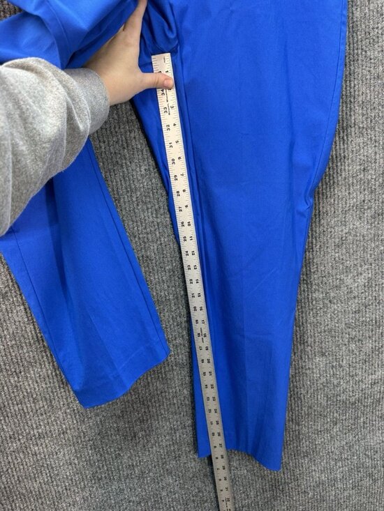 The Limited Ankle Length Dress Pants Womens 20W Ocean Blue Chino Stretch NEW - Picture 10 of 11